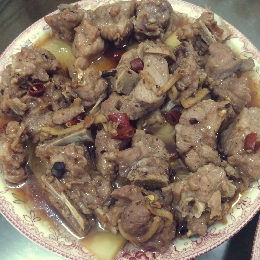 豉椒蒸土豆排骨