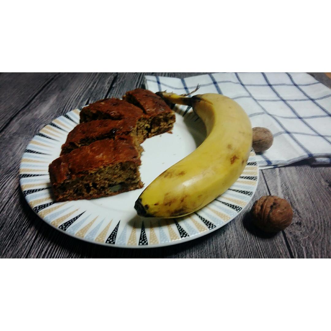 星巴克香蕉核桃蛋糕（Banana loaf）