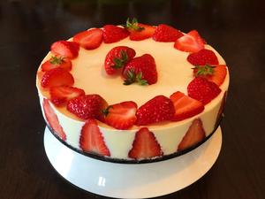 草莓奥利奥慕斯蛋糕           （8寸）的做法 步骤4