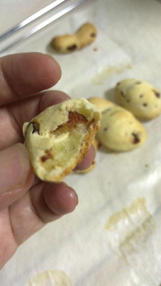 糯米粉烤箱版｜蔓越莓麻薯🍒酸酸甜甜糯叽叽