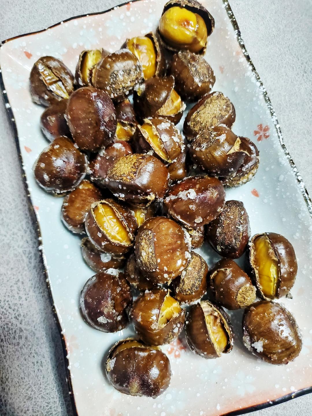 烤板栗·烤箱／空气炸锅