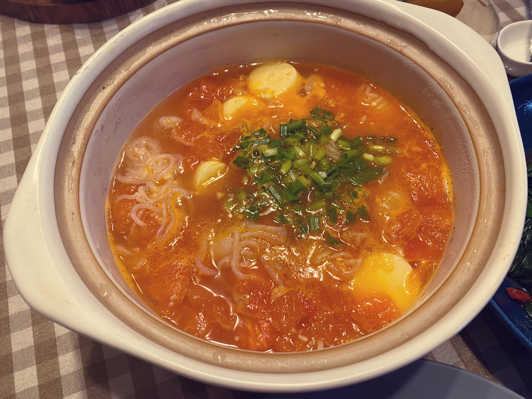 老少皆宜的番茄虾仁魔芋丝