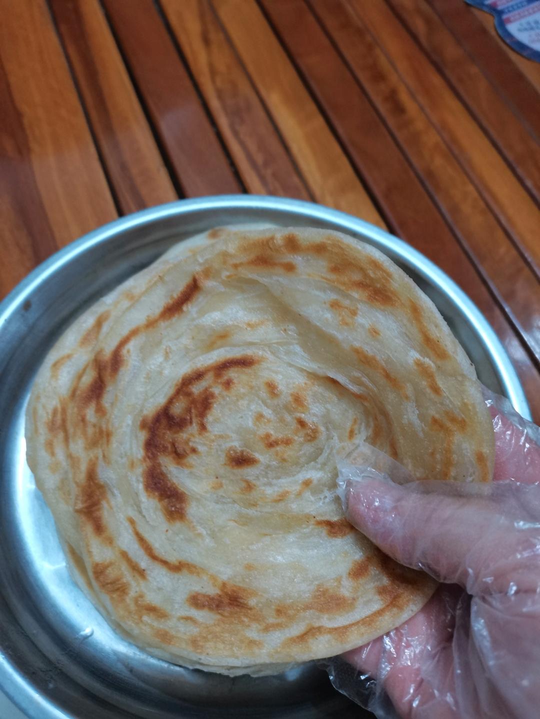 家常葱油饼 柔软多层 凉了也不硬 附细节视频详解