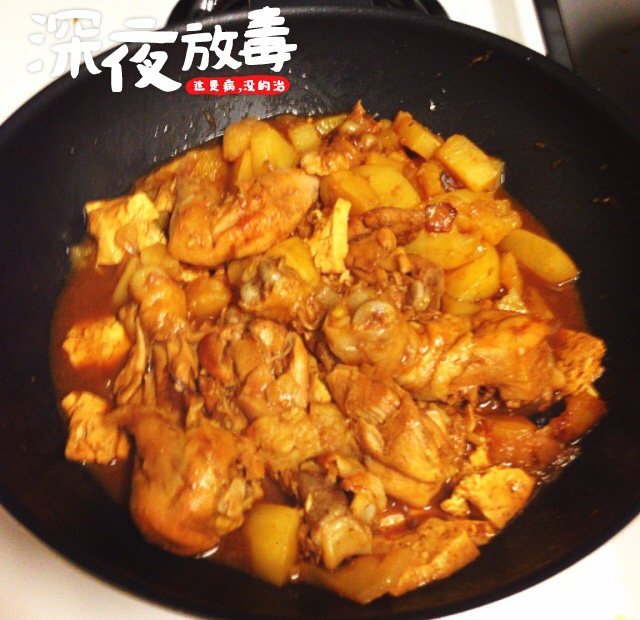 红烧土豆炖鸡腿