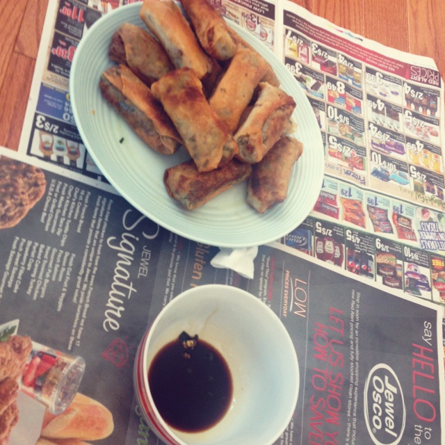 韭菜春卷