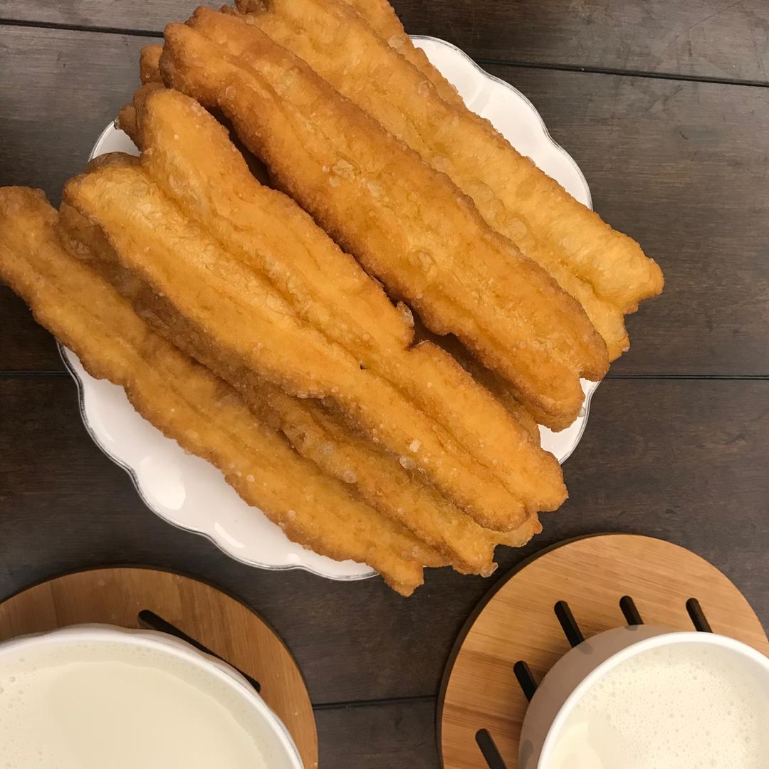 零失败的油条制作（牛奶*酵母版）