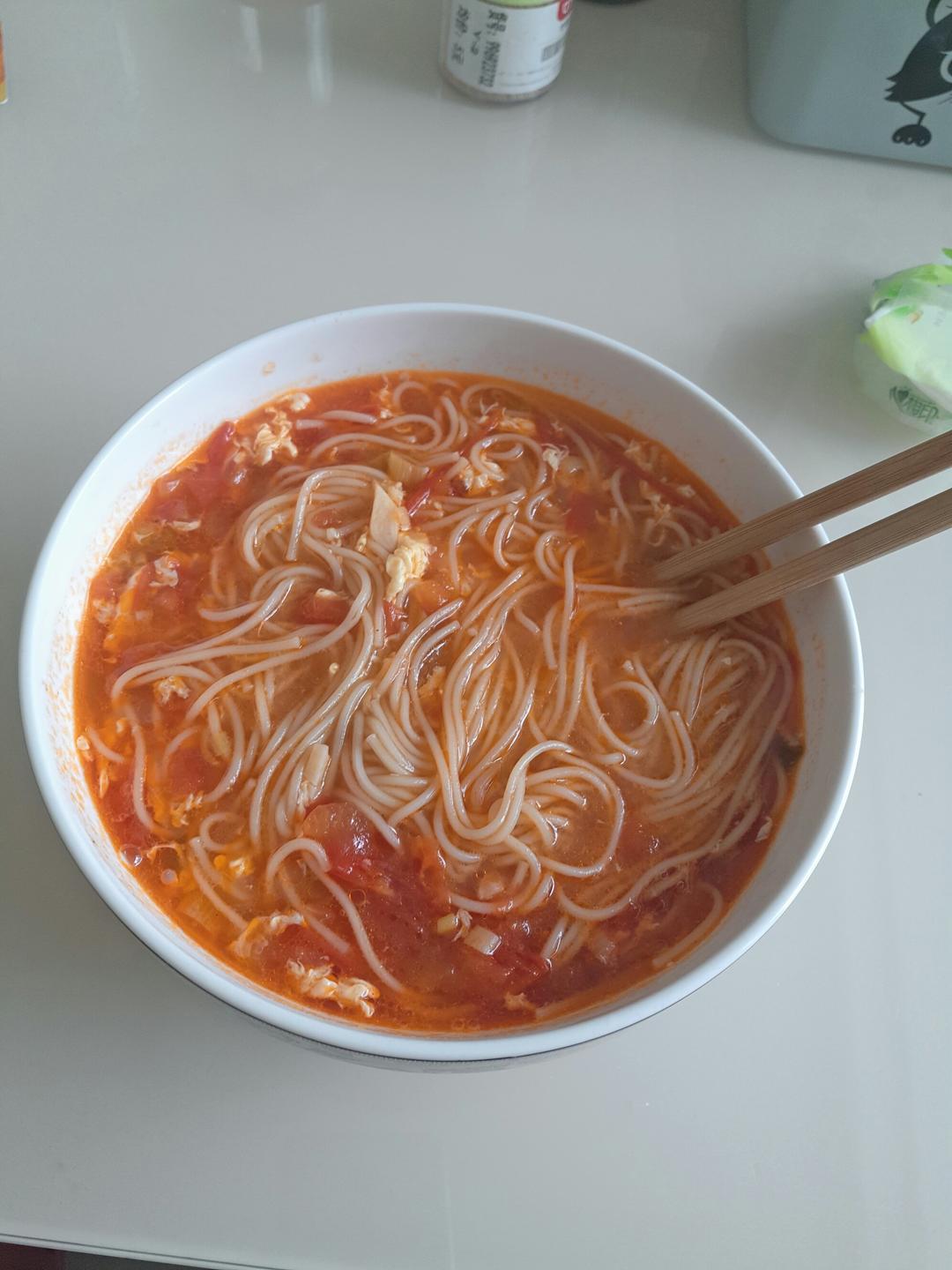 西红柿鸡蛋面