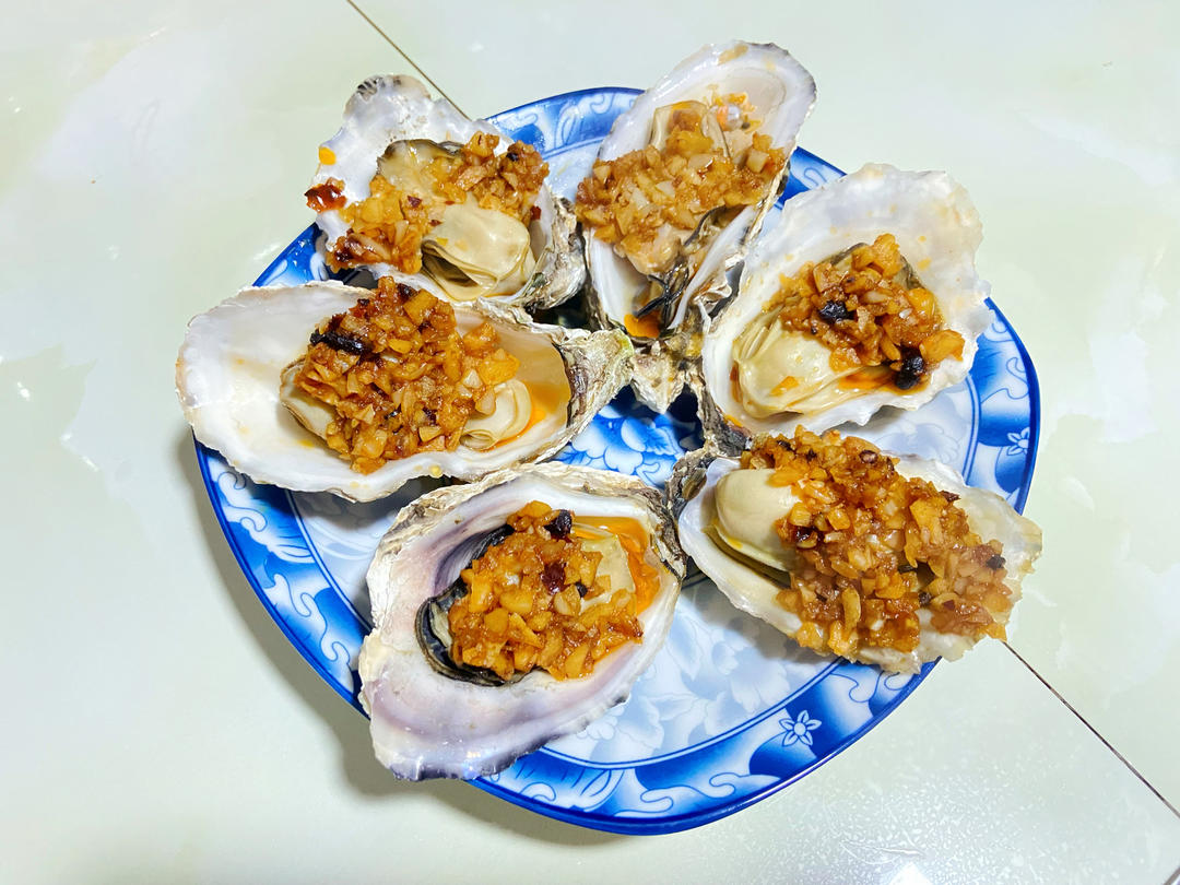 超简单～蒸蒜蓉生蚝