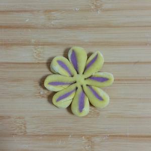 南瓜紫薯花样馒头的做法 步骤20