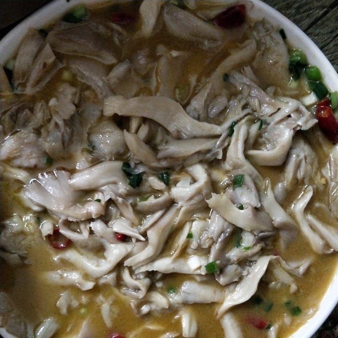 清炒平菇