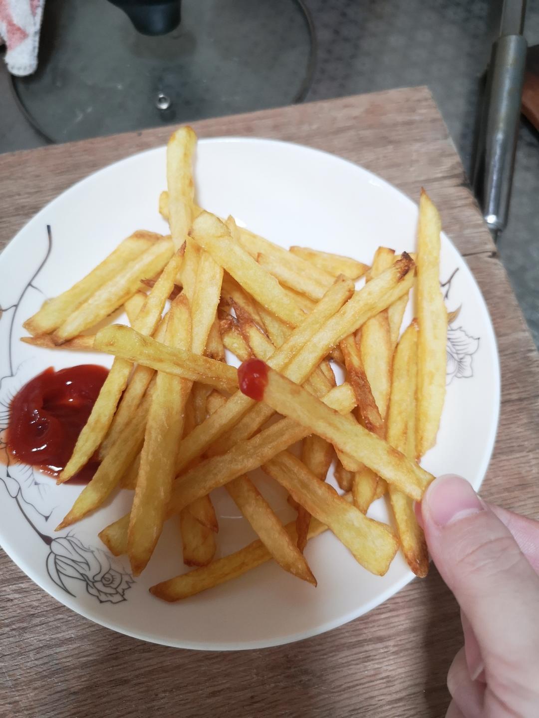 炸土豆条