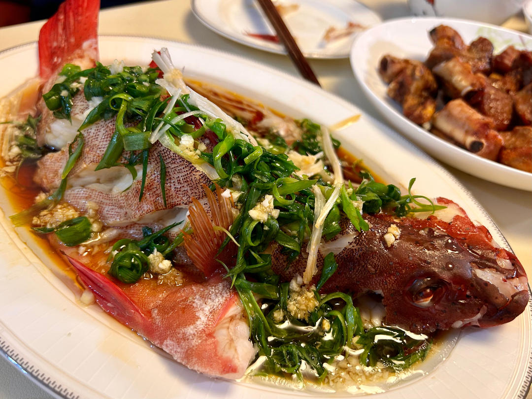 清蒸东星斑&罗氏虾-年年有余&哈哈大笑【北鼎年夜饭】