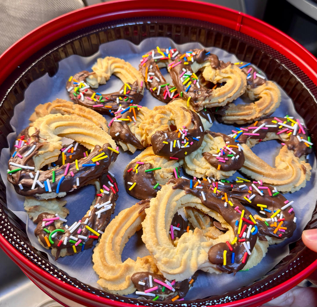 花环曲奇节日活动必备，好看又好吃