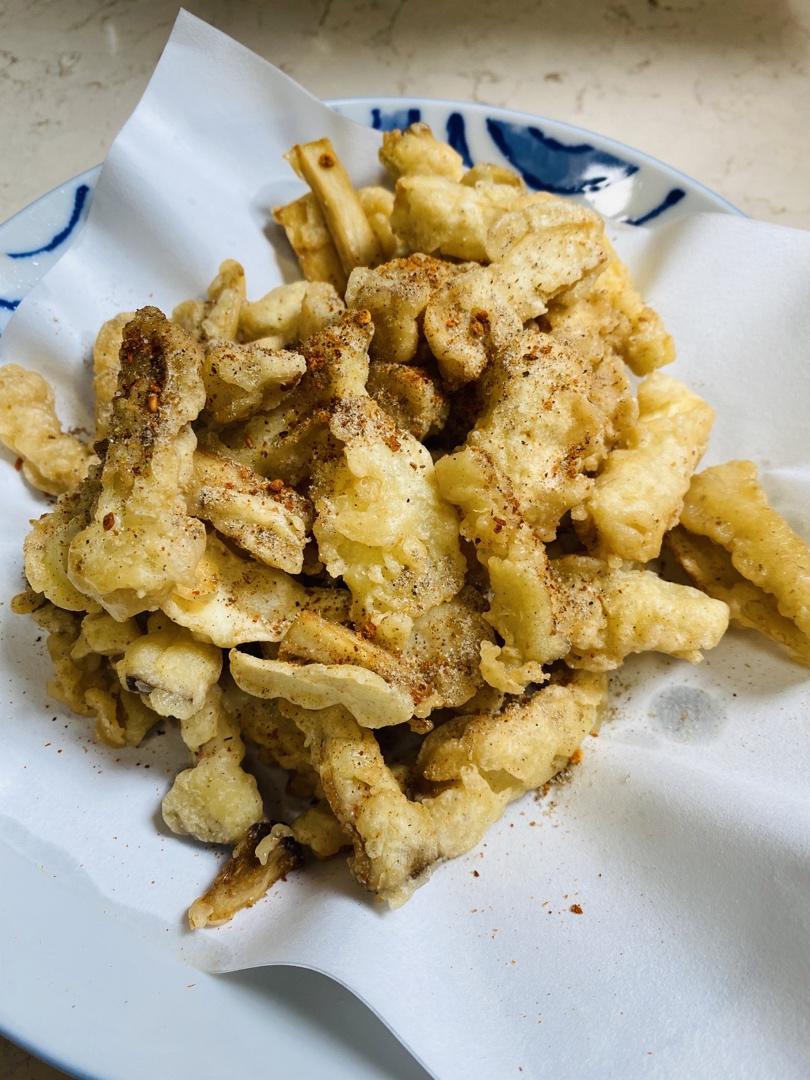 比肉还好吃的酥炸杏鲍菇