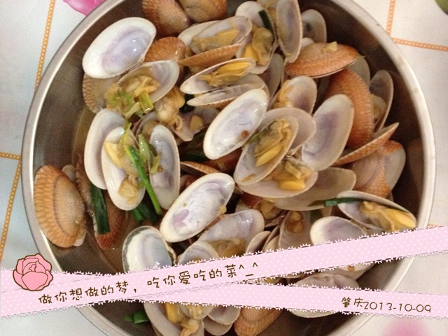 姜葱炒花甲