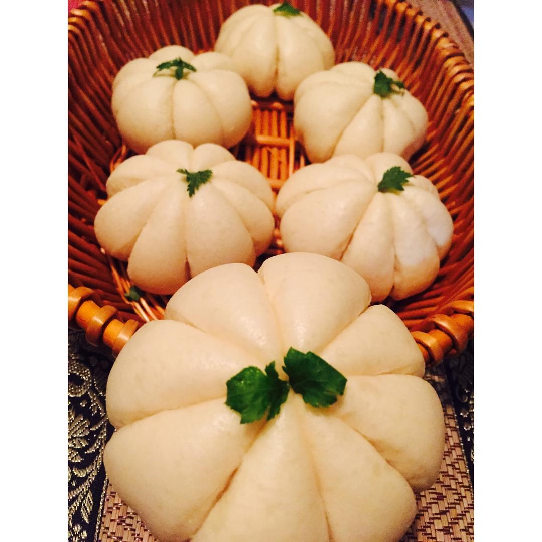 小南瓜豆沙包