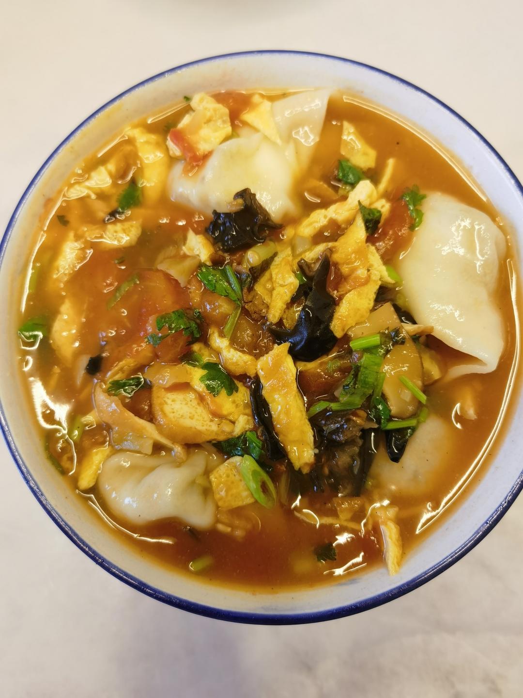 绿萝卜熟馅扁食