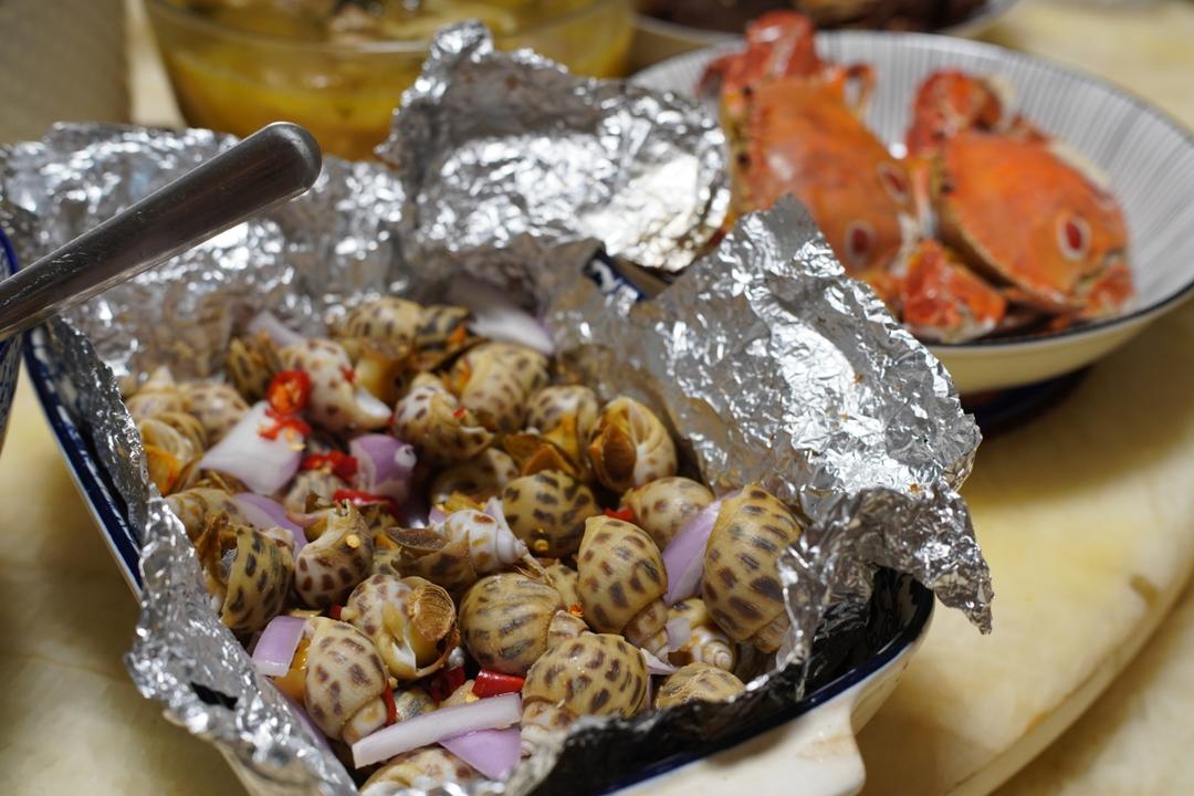 盐焗花螺烤箱版