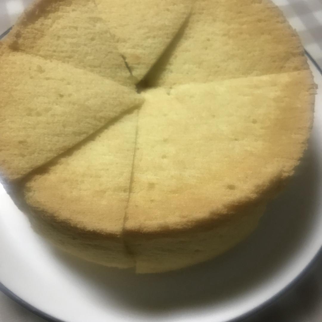 6寸戚风蛋糕（2蛋）