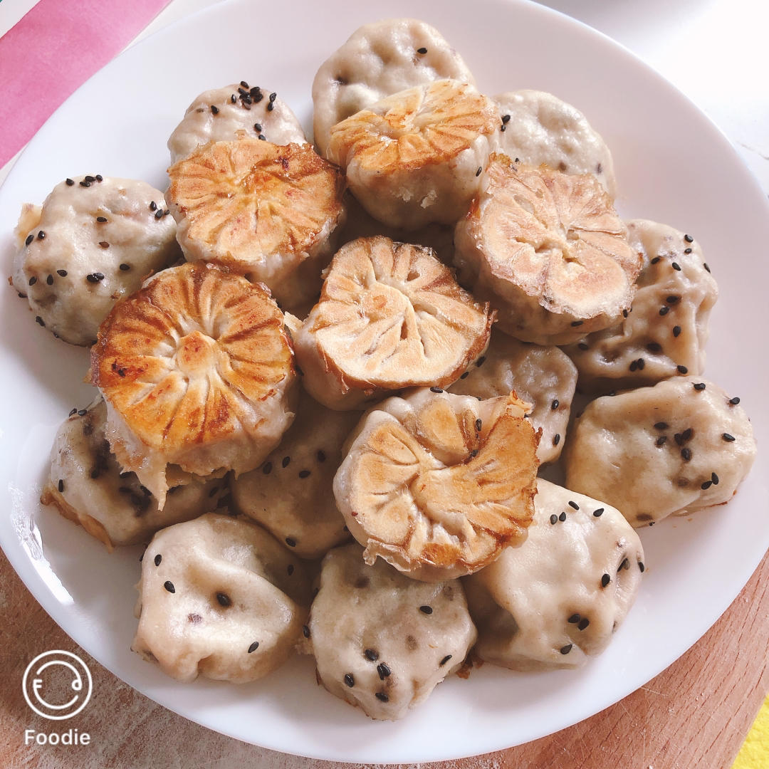 小时候的生煎包
