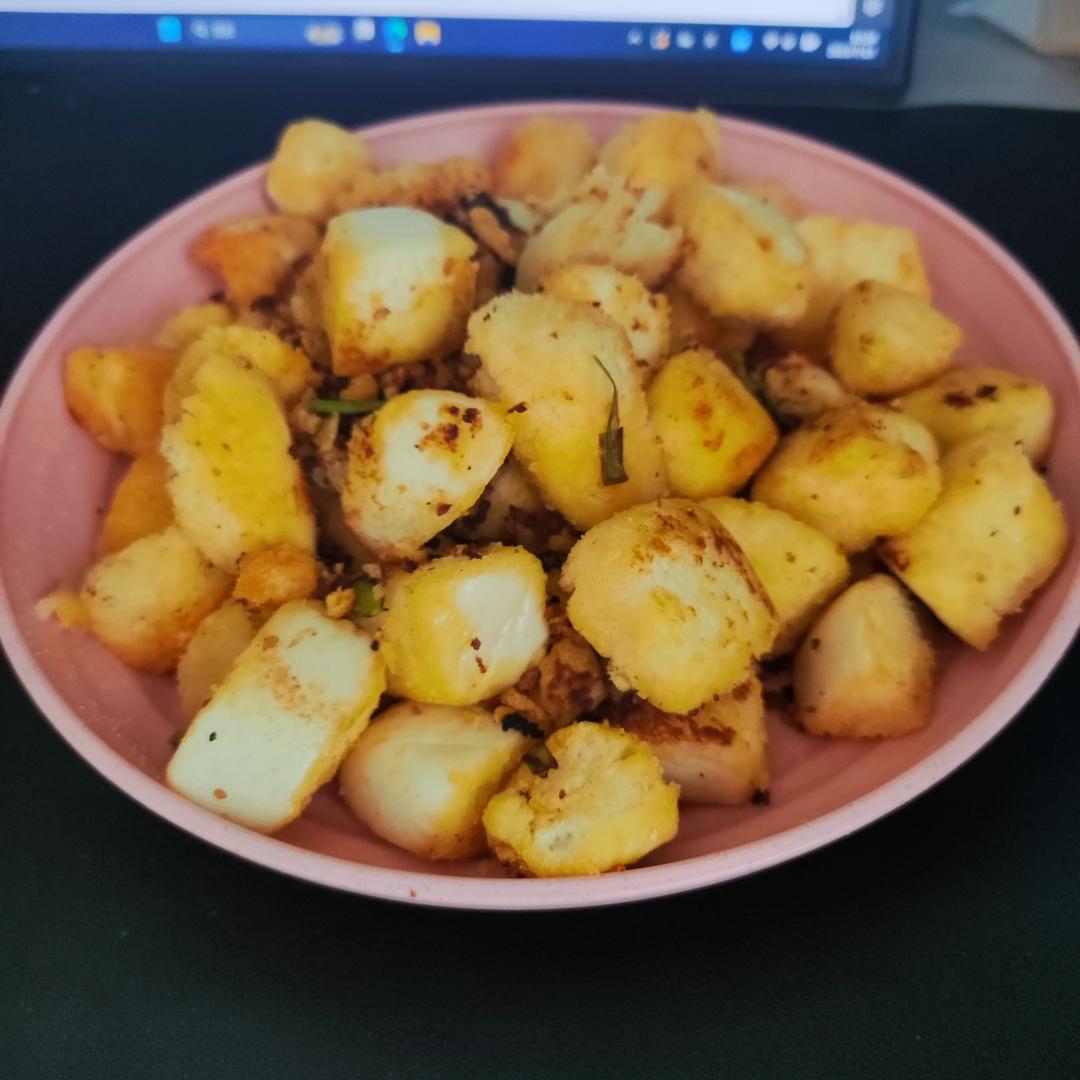 鸡蛋炒馍