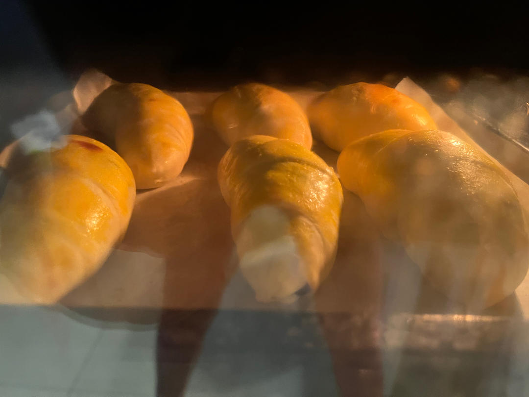 黄油面包卷（红豆陷）超级松软