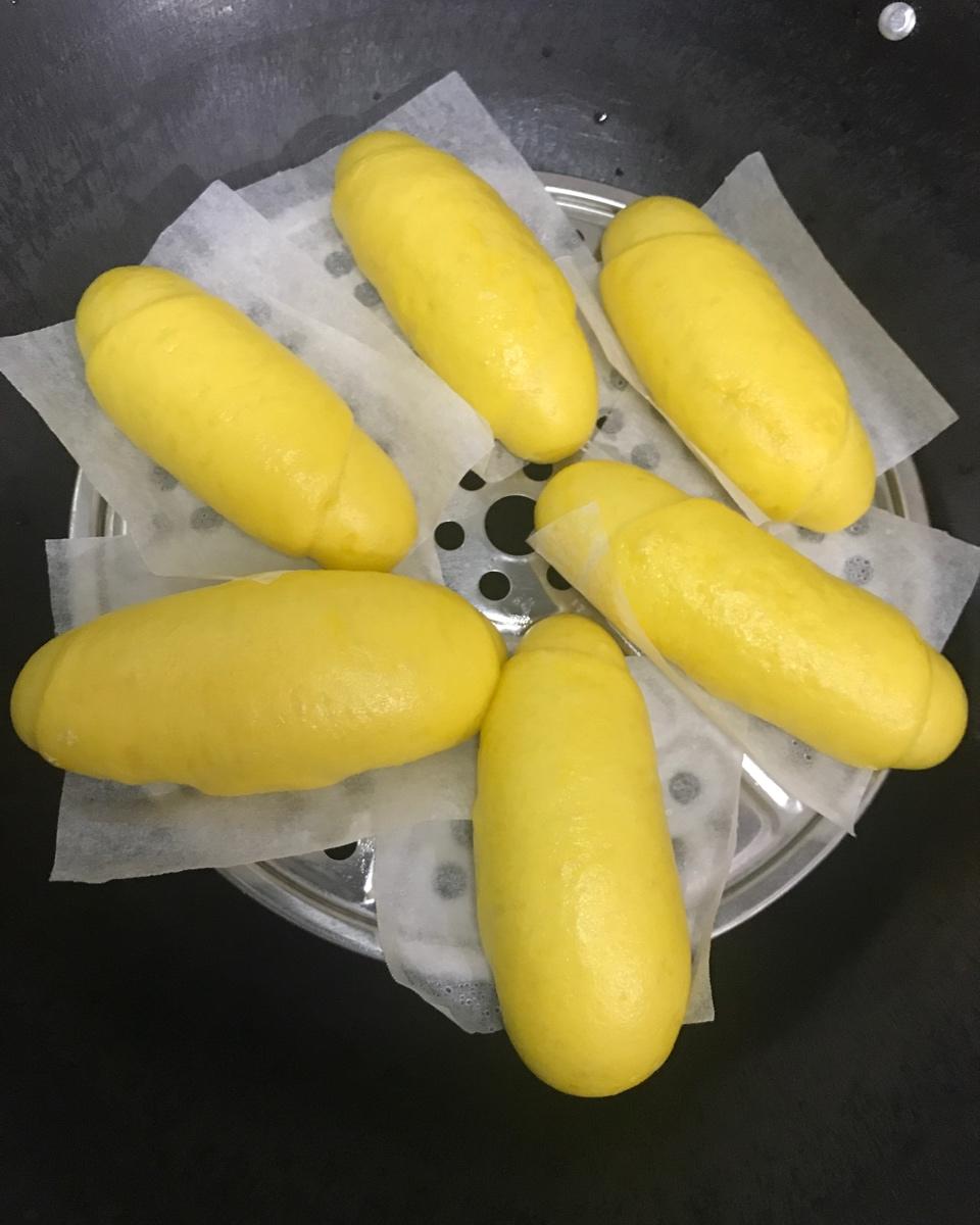 胡萝卜汁花卷馒头