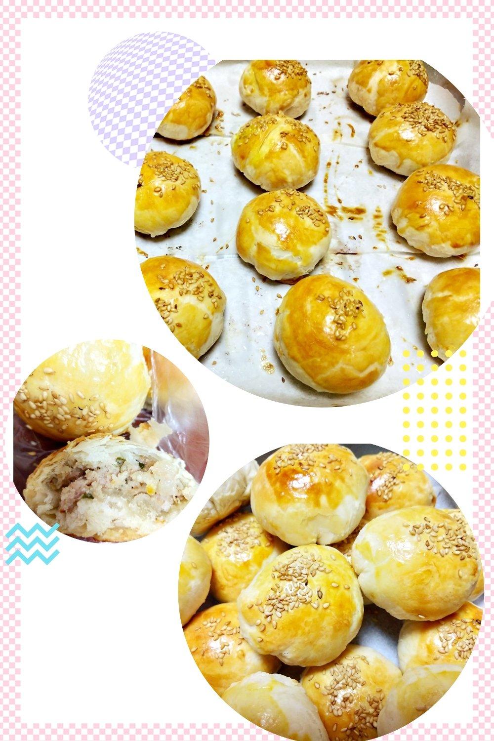 泳式鲜肉榨菜月饼