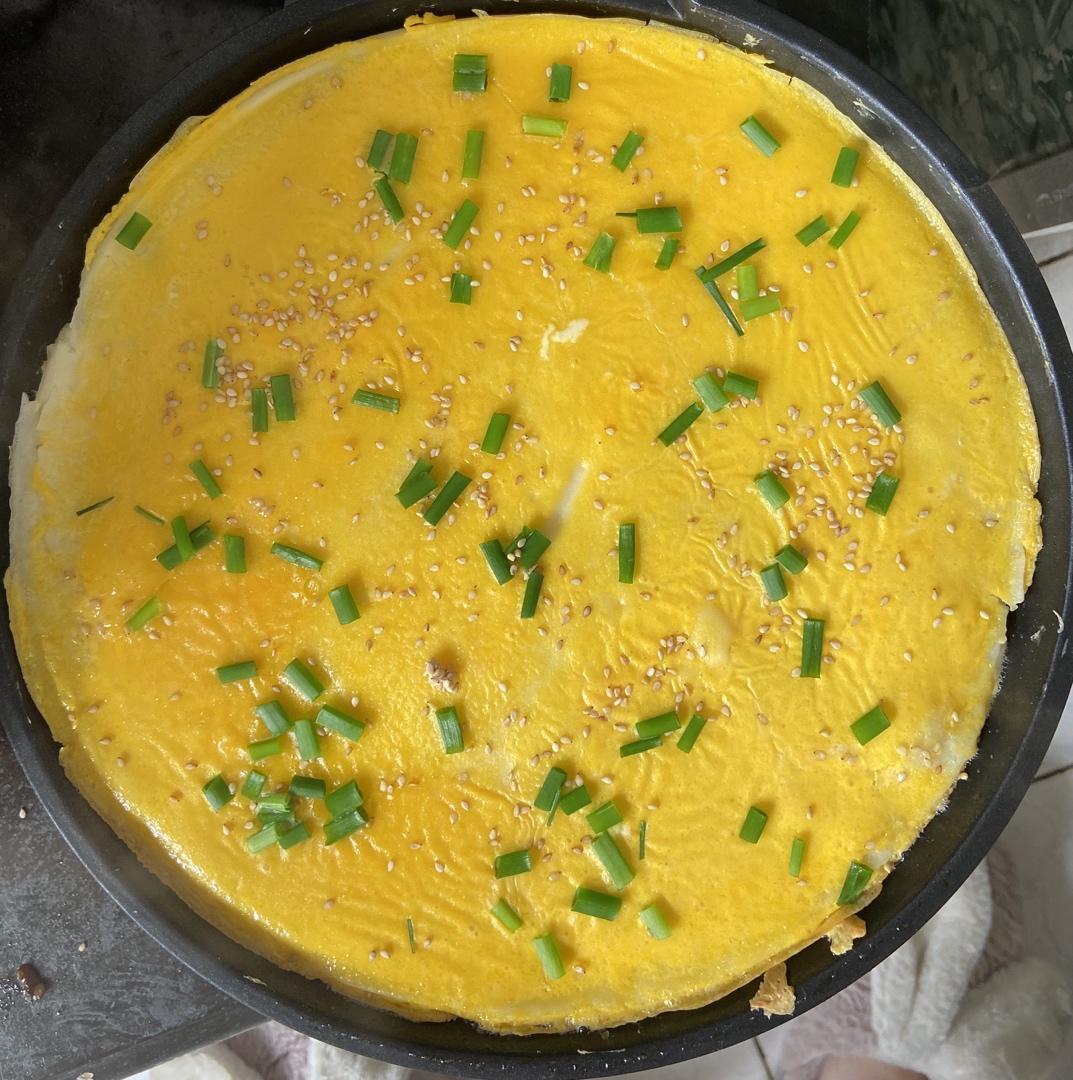 在家就能做的高颜值超好吃的(火腿鸡蛋饼）