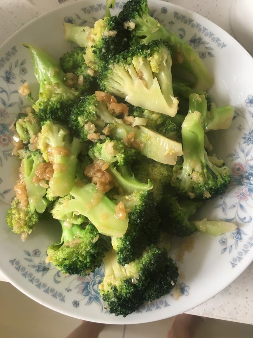 蚝油蒜蓉西兰花