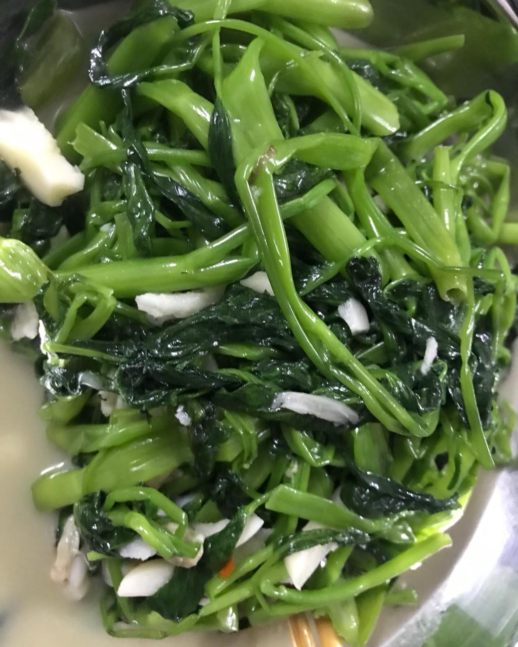 【曼食慢语】虾酱空心菜
