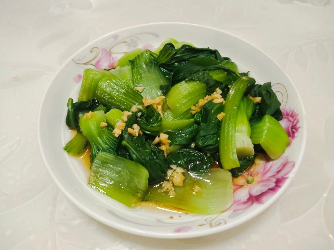 白灼油菜