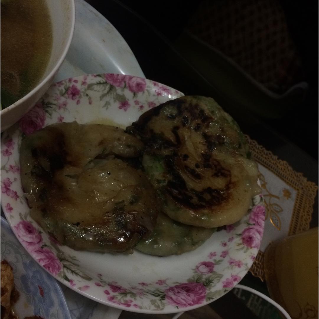 家常葱油饼