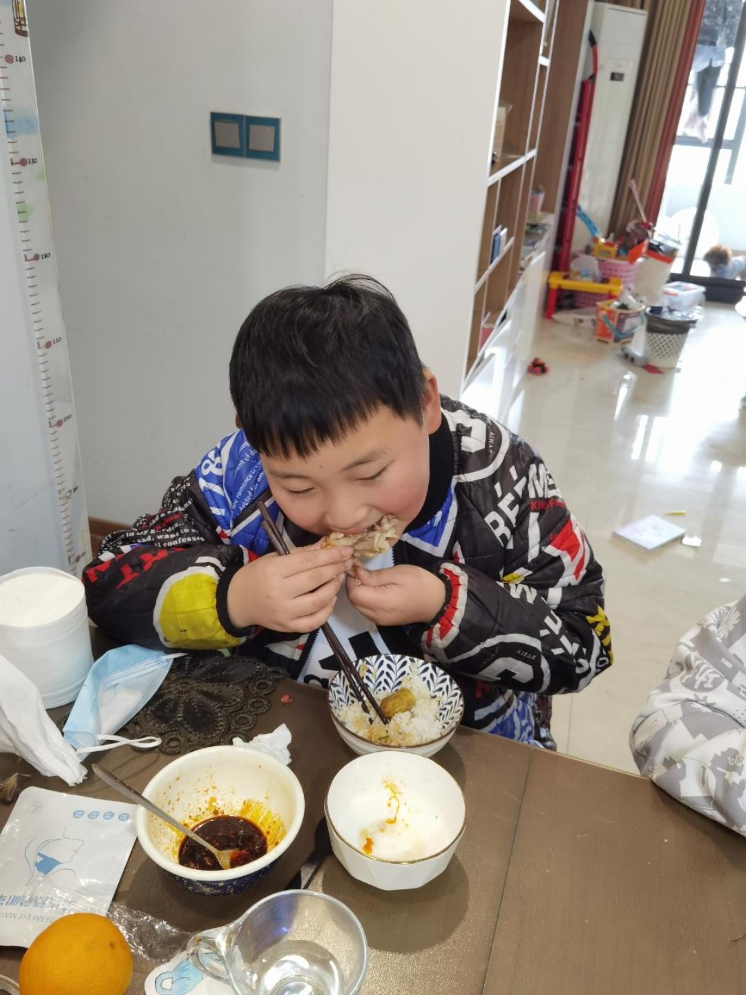 葱姜干焗鸡