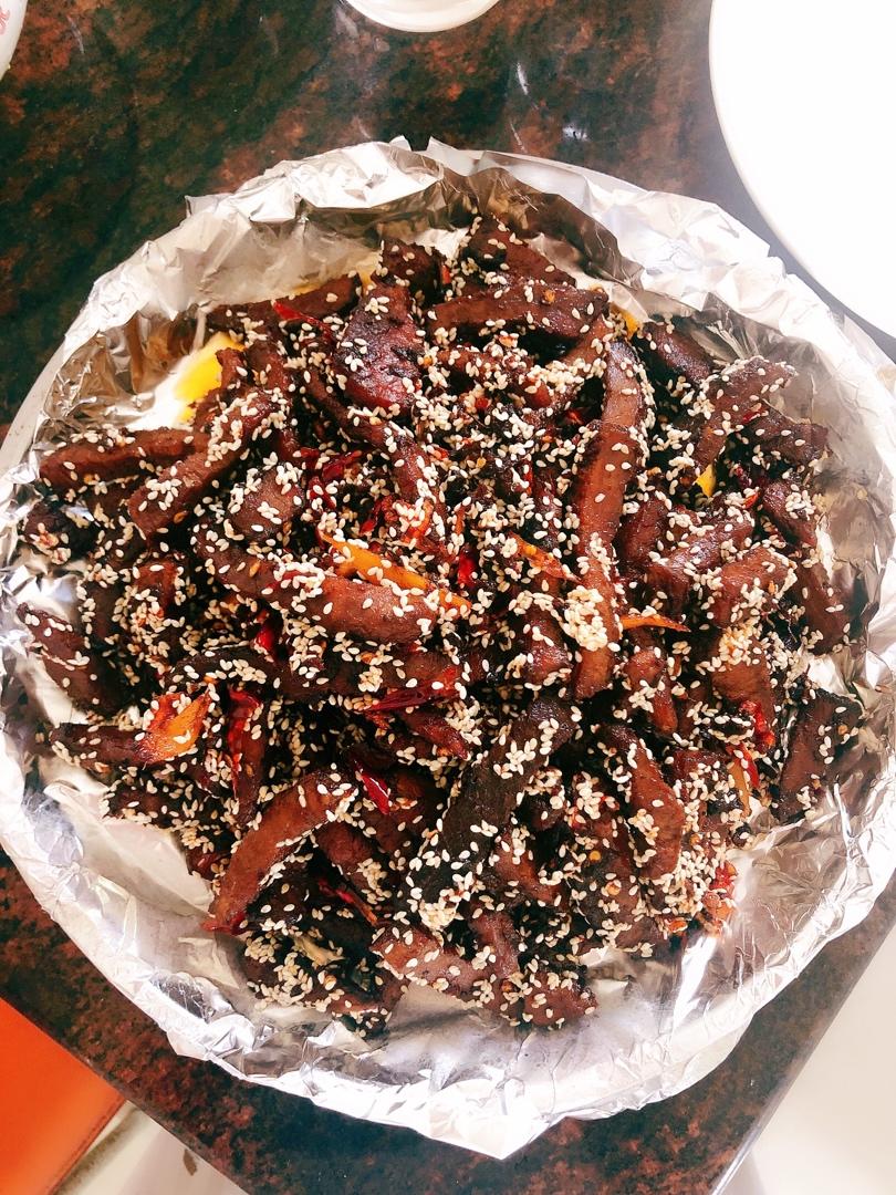 火辣辣的冷吃牛肉