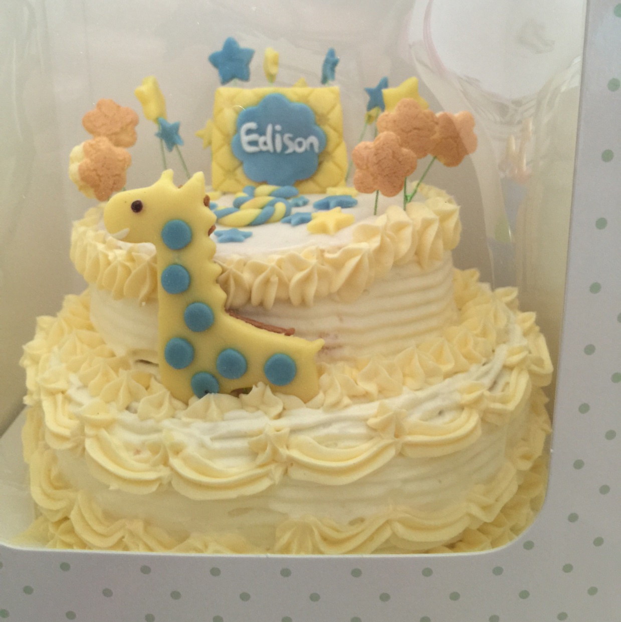 翻糖与奶油蛋糕的完美配搭