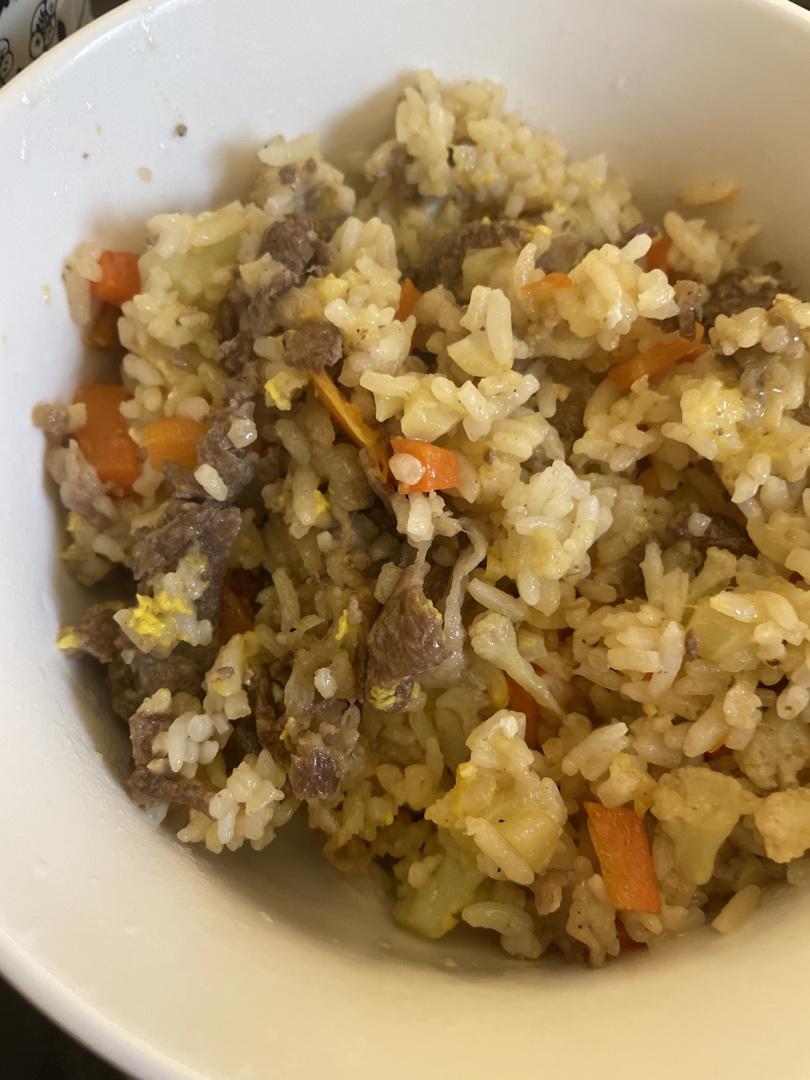 黯然销魂牛肉炒饭