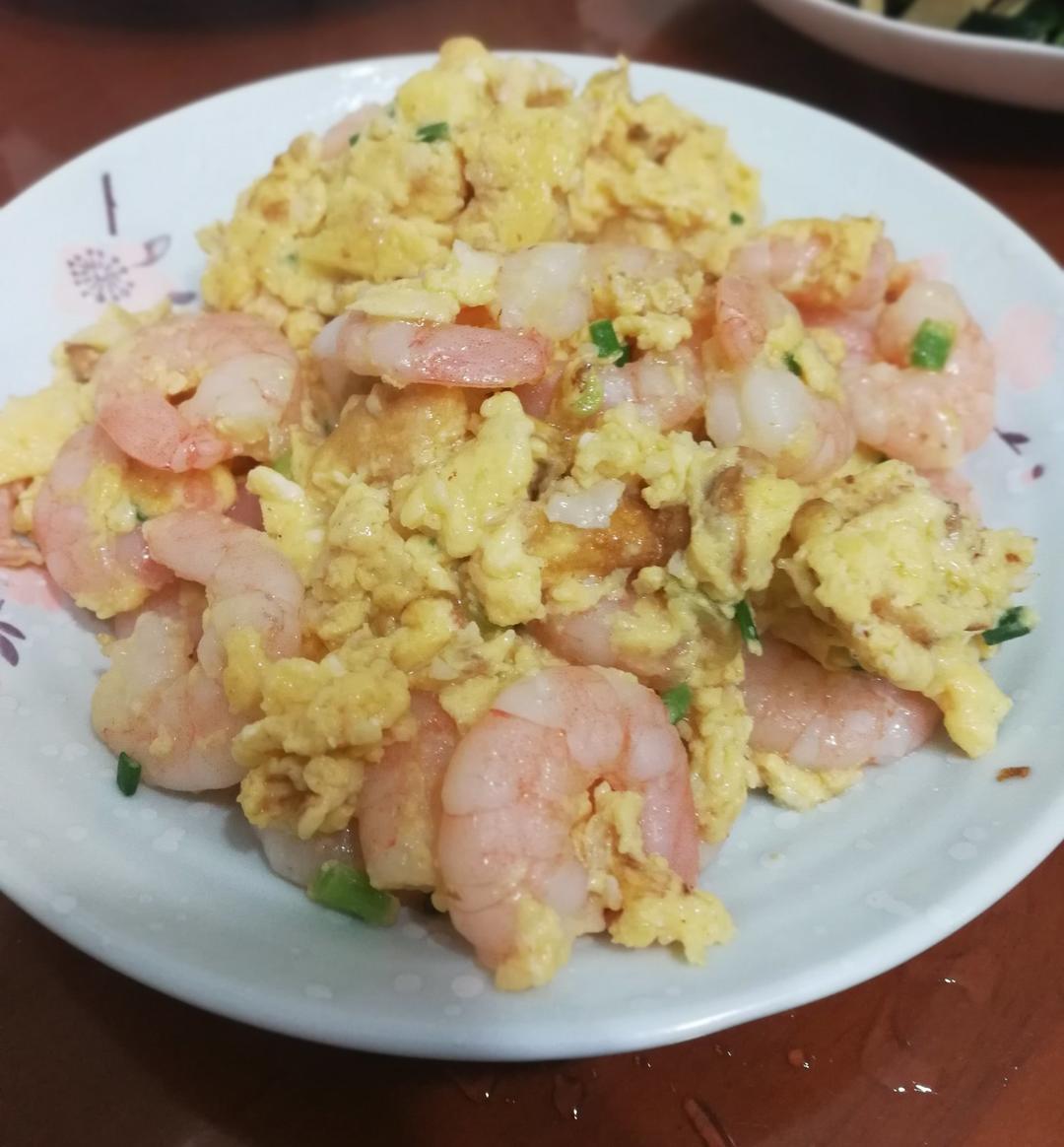 虾仁滑蛋