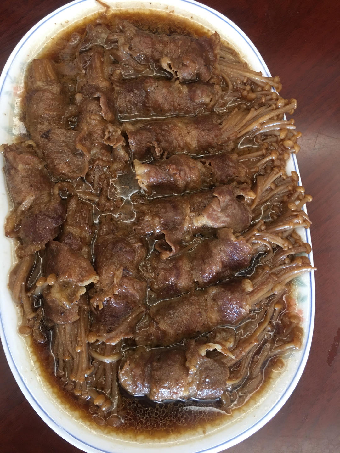 金针菇肥牛卷