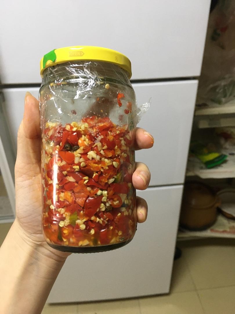 美味剁椒（简单易做且可久存）