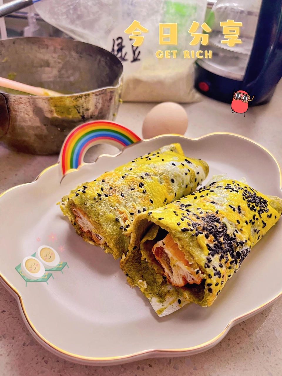 简易版煎饼果子