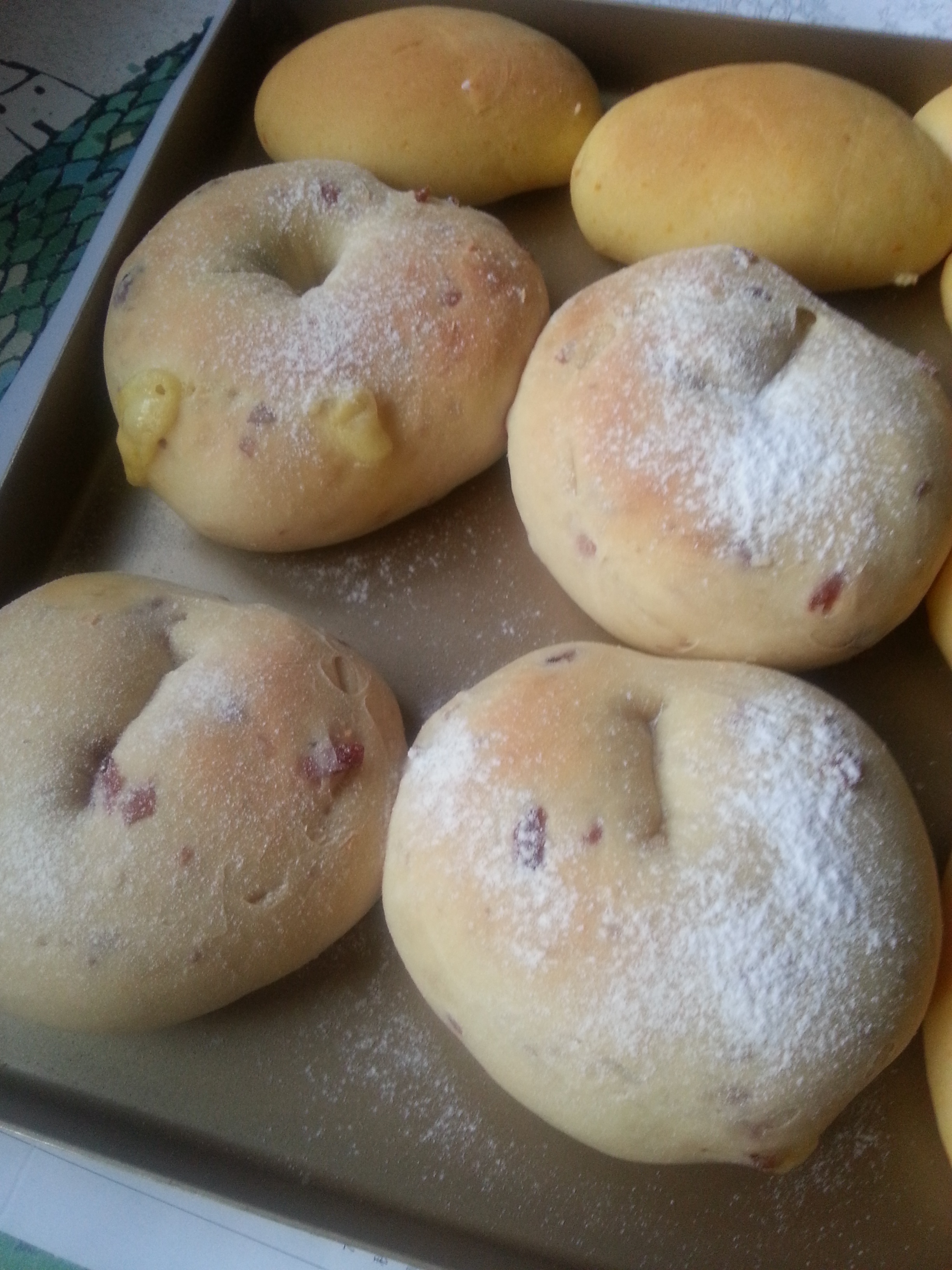 蔓越莓乳酪面包卷(君之版)