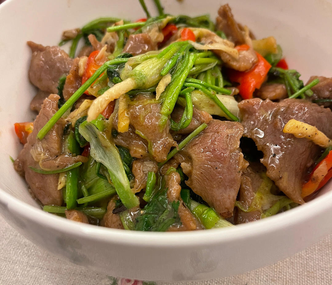 香菜牛肉