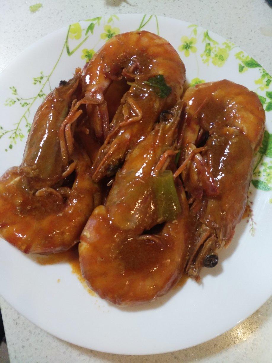 油焖大虾