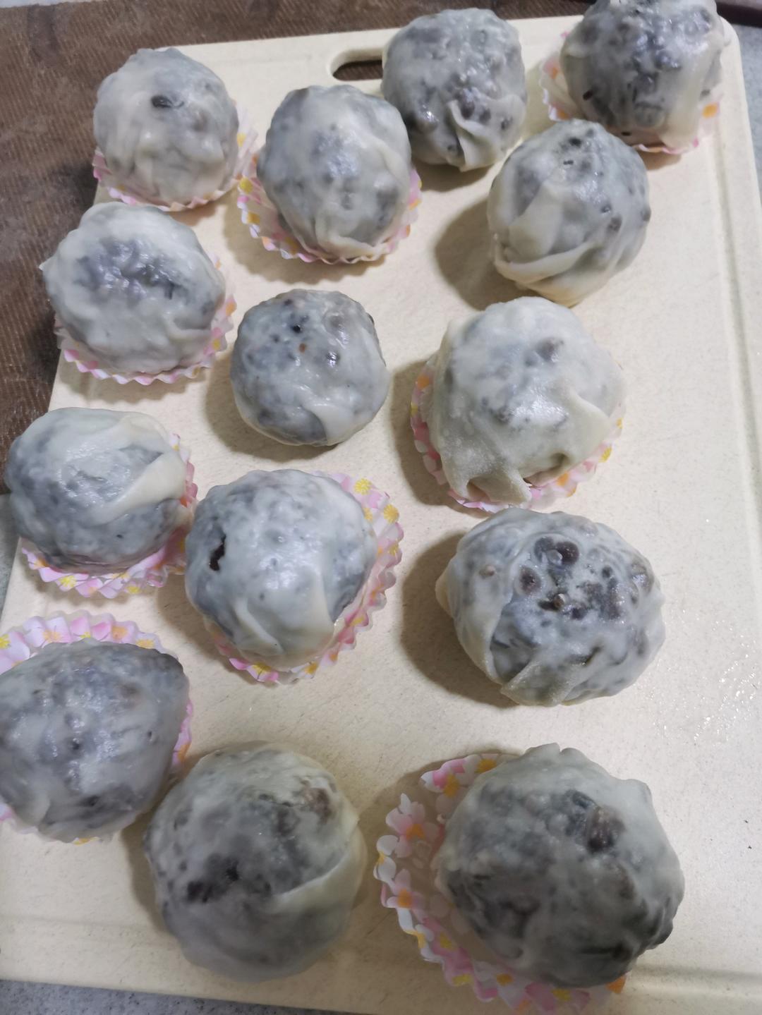 非常好吃的网红粘豆包