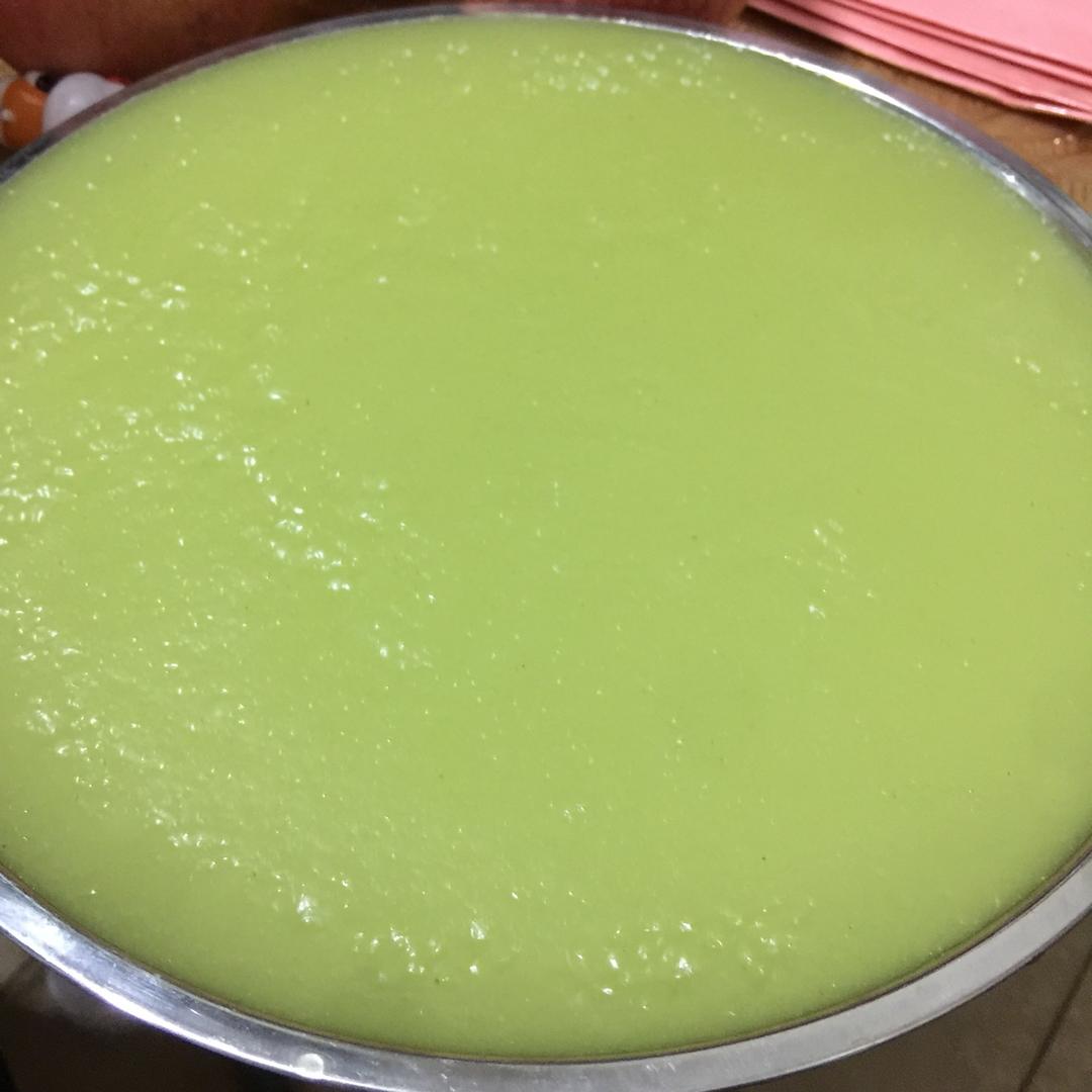 斑斓椰汁千层糕（一点不粘木薯粉版）