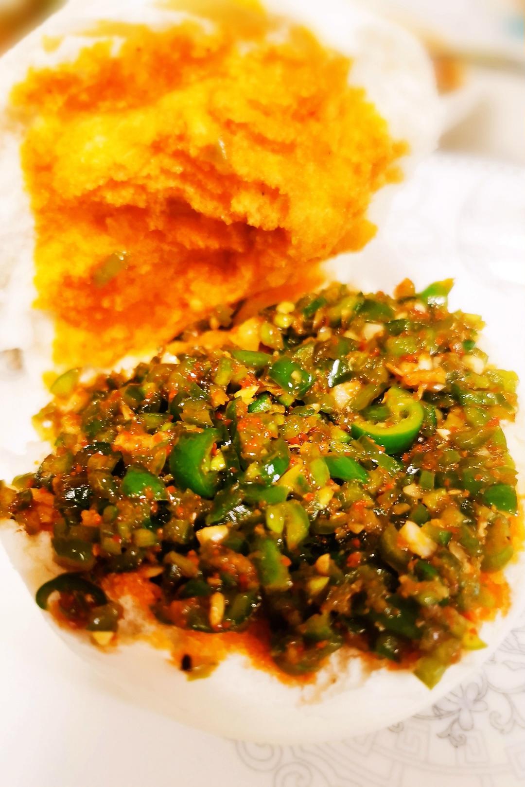 一次可以干掉三个馍的生拌辣椒🌶️