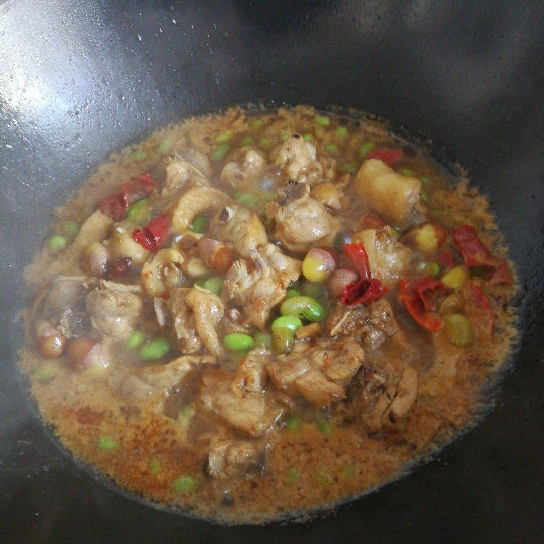 毛豆鸡腿