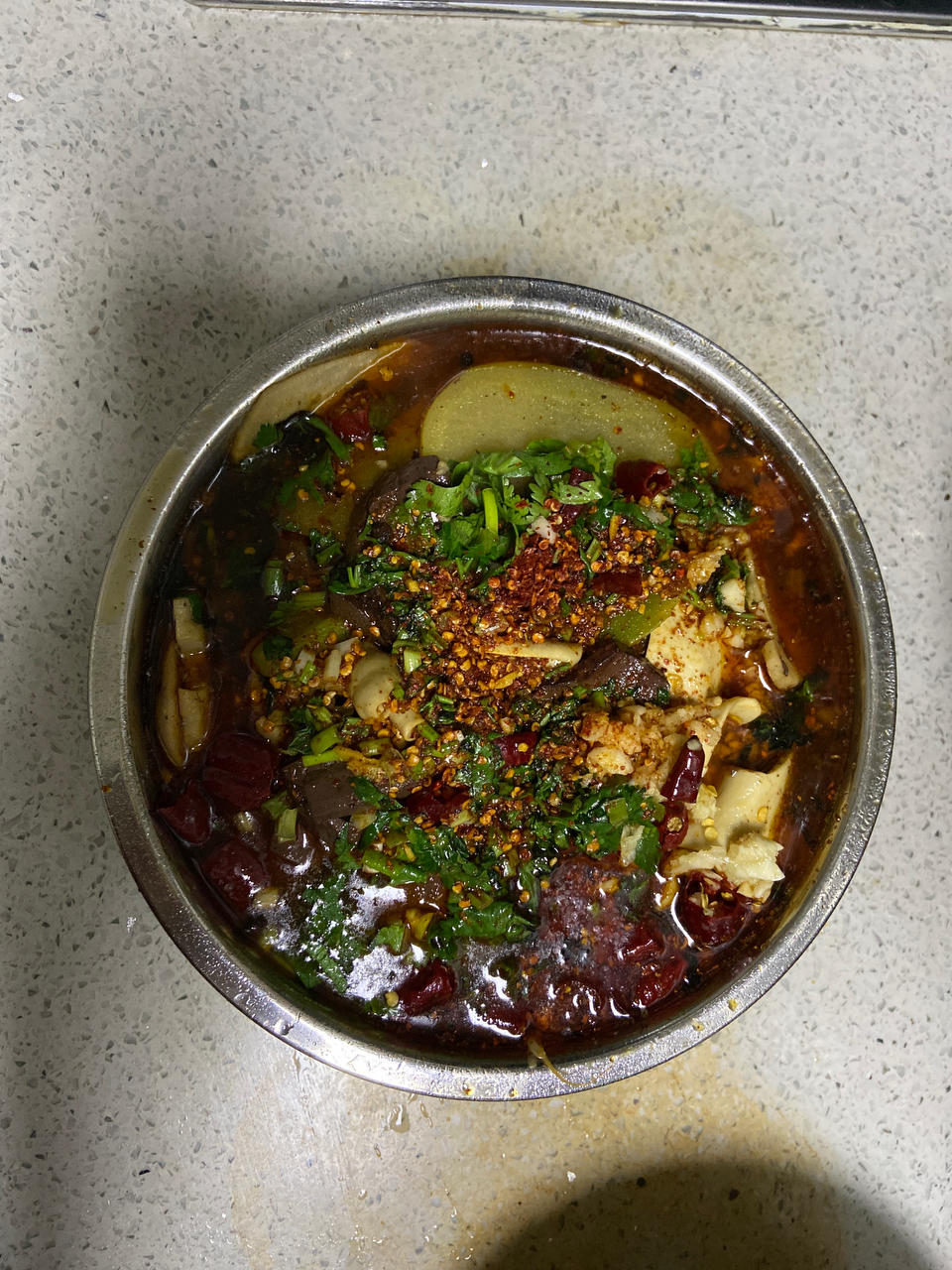 下饭川菜 麻辣猪血 鲜香麻辣十分过瘾