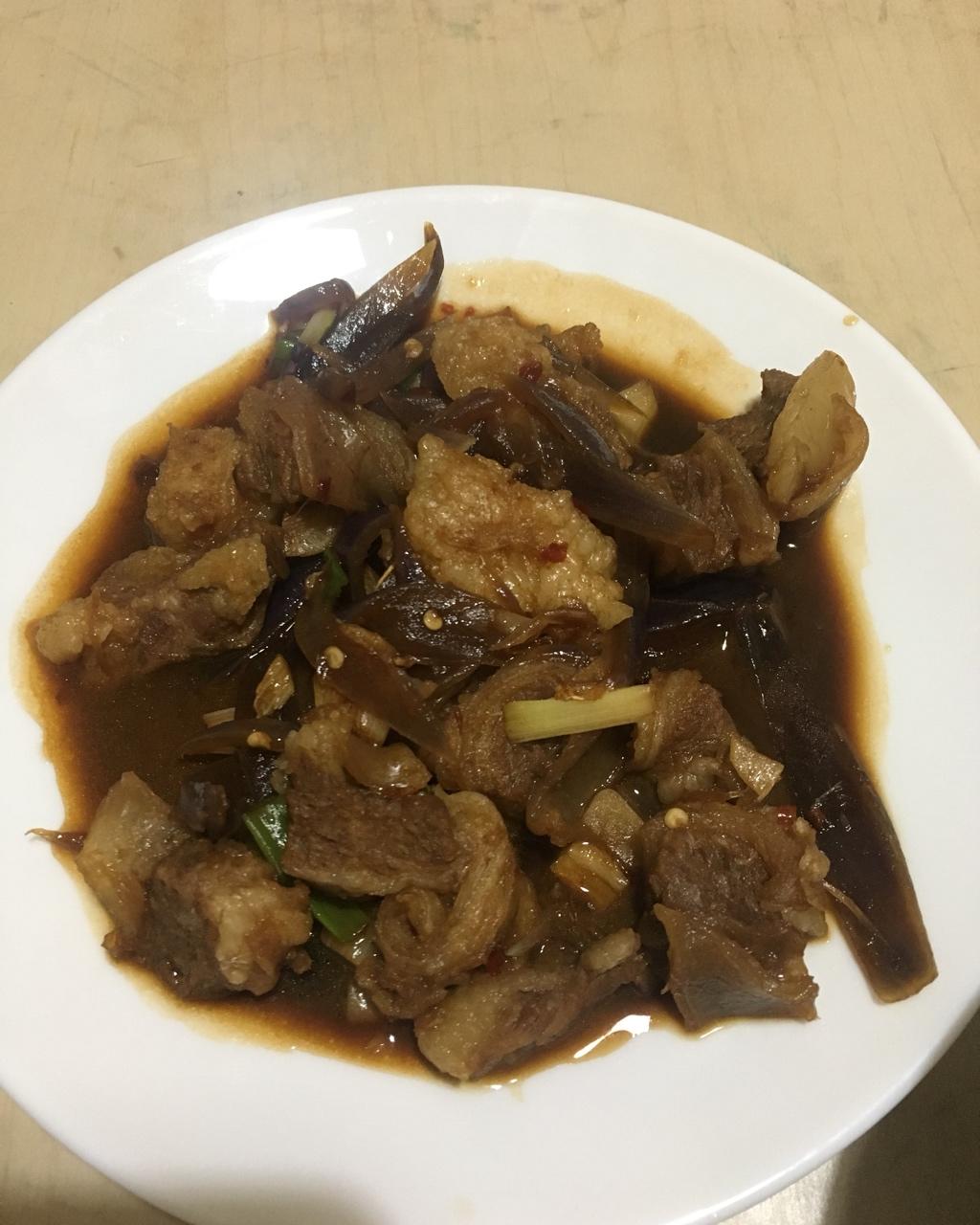 简易的红烧牛肉
